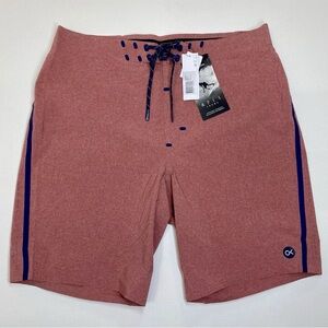 Outerknown Men's Apex Kelly Slater Board Shorts in Grenadine  - NWT 34